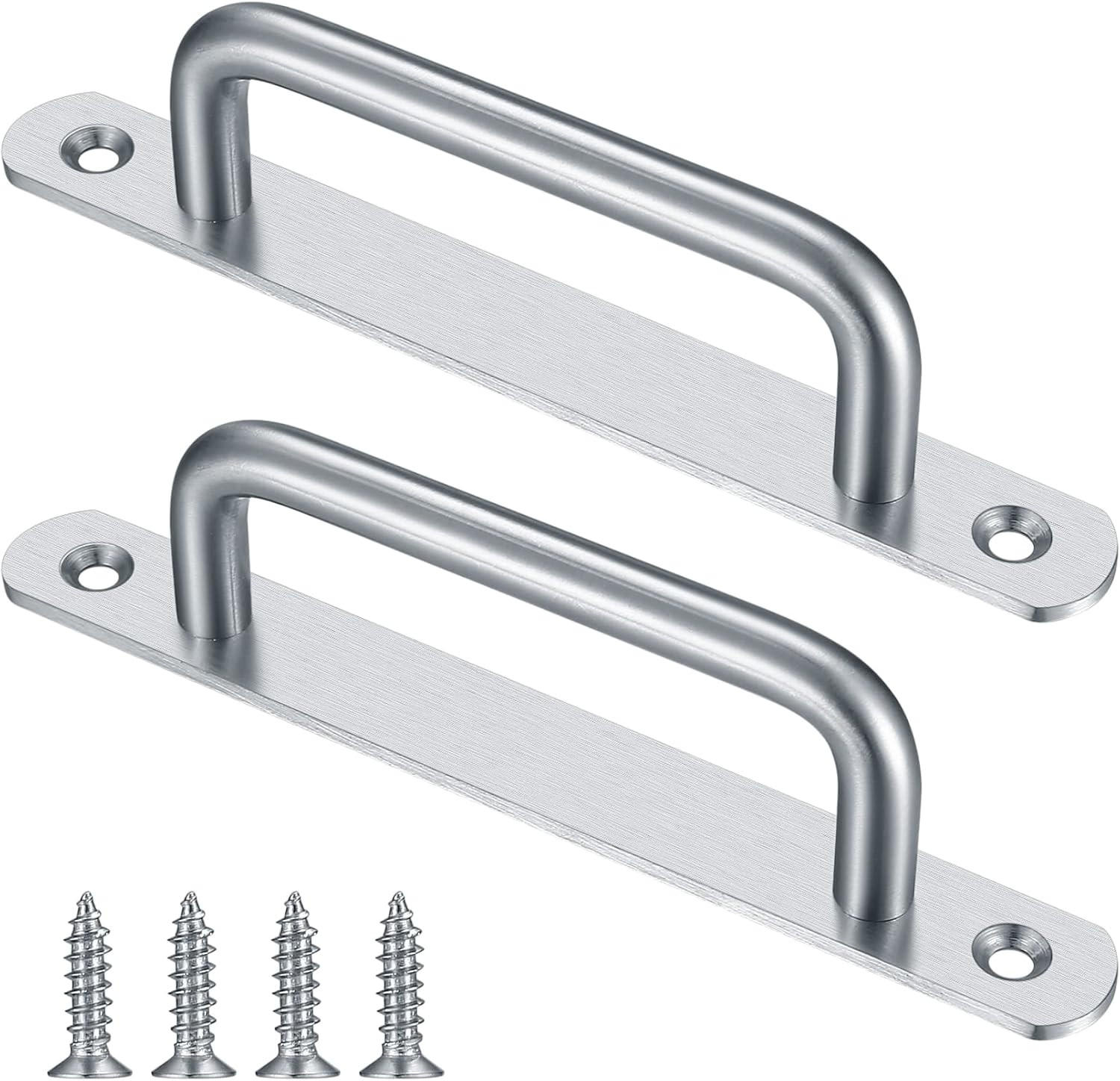 MÖBELGRIFF 2er-Set Edelstahl - Silberfarben, Metall (1.9/3.8/16cm)