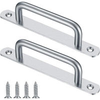 MÖBELGRIFF 2er-Set Edelstahl - Silberfarben, Metall (1.9/3.8/16cm)