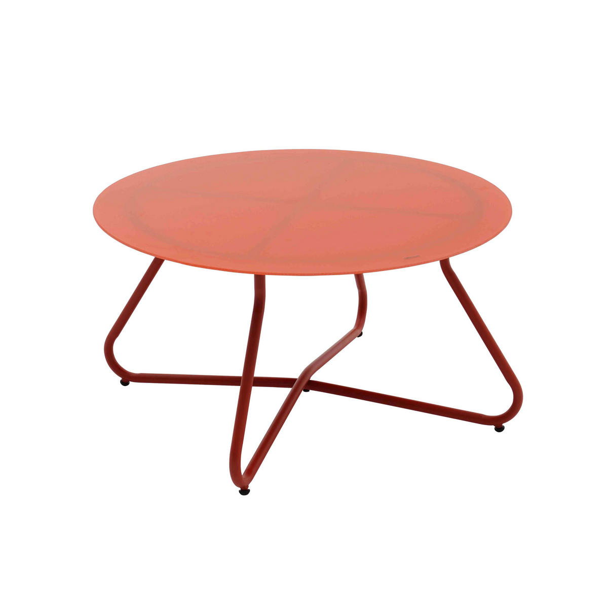 GARTENSET 4-Sitzer, Terrakotta - Rot, Textil - Oviala
