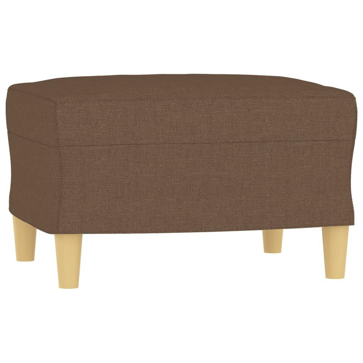 SOFAGARNITUR 4-TLG. Mit Kissen Braun Stoff - Braun, Textil (50/41/60cm) - vidaXL