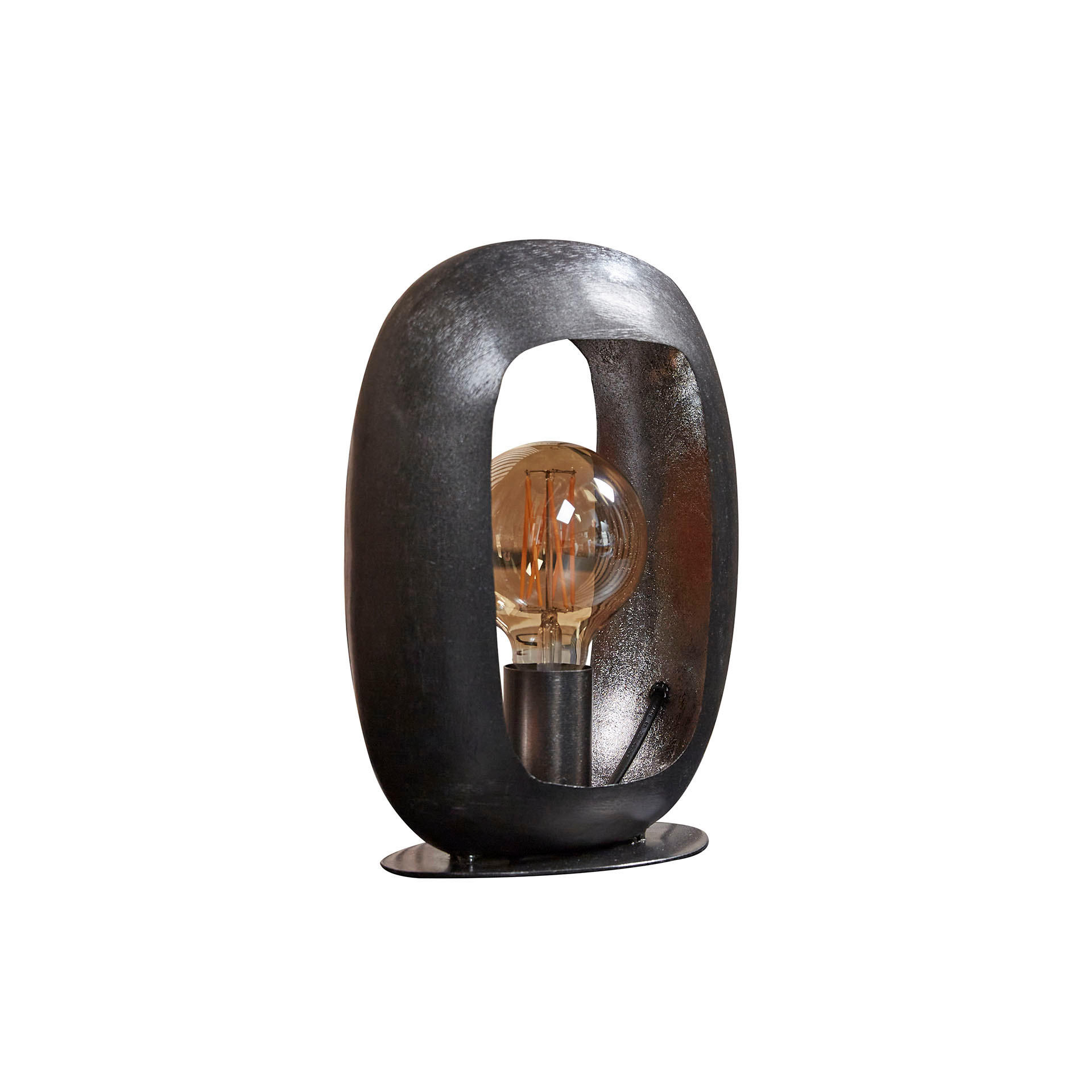 TISCHLEUCHTE Arch Schwarz 9/23/30 cm - Schwarz, Metall (9/23/30cm) - Hoyz Collection