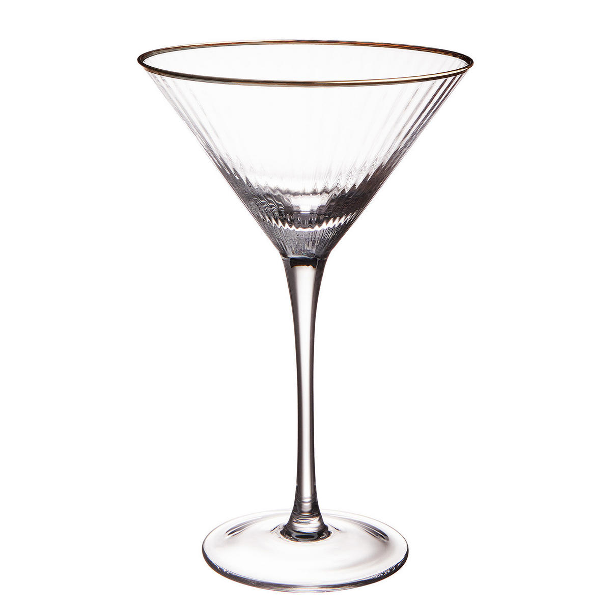 MARTINI-GLAS (4er Set) Golden Twenties - Transparent, Glas (0.3L) - Butlers