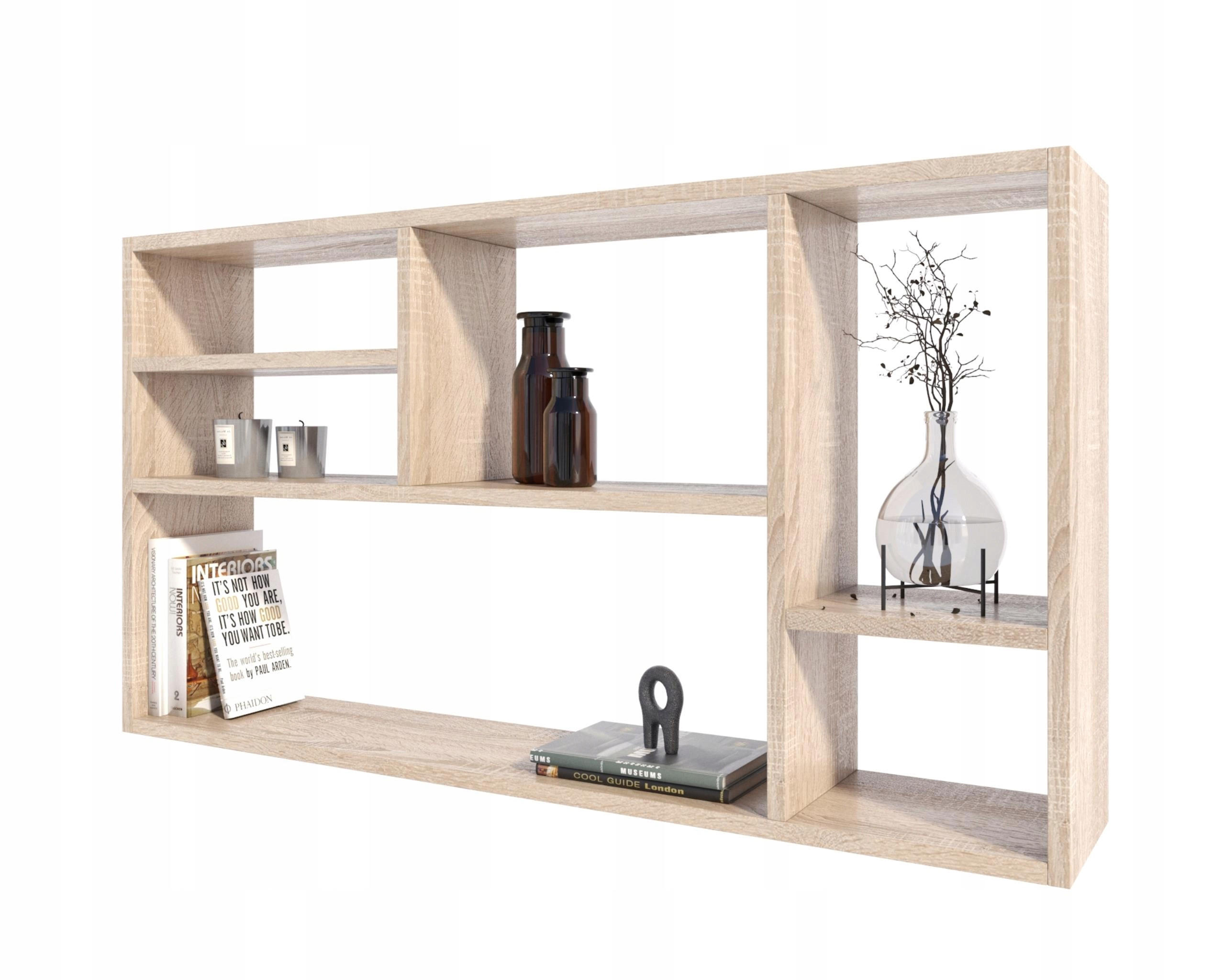 WANDREGAL MILANO Sonoma Eiche 109,2/18/60 cm - Sonoma Eiche, Holzwerkstoff (109.2/60/18cm) - Matkam Möbel