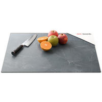 GLAS Herdabdeckplatte Schneidebrett ANTHRAZIT MARMOR 52x60 cm Multi-Platte Arbeitsplatte Herdschutz Deko für Küchen Gehärtetes - Anthrazit, Glas (60/0.4cm) - ALLboards