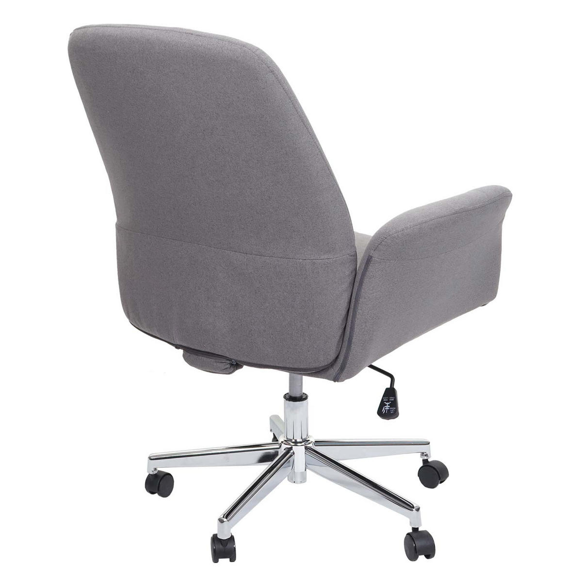BÜROSTUHL Grau - Grau, Textil (75/99/55cm) - MCW