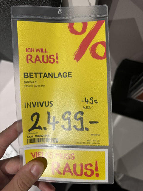 BETTANLAGE INNOVA-S - Invivus