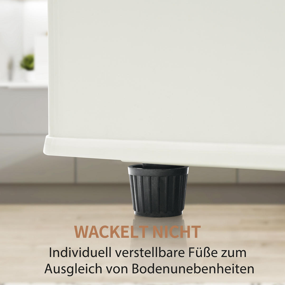RETRO KÜHLSCHRANK 105cm 92L Doppeltür LED Gefrier E Klasse - Weiß, Kunststoff (41/45.5/105.5cm) - FLIEKS