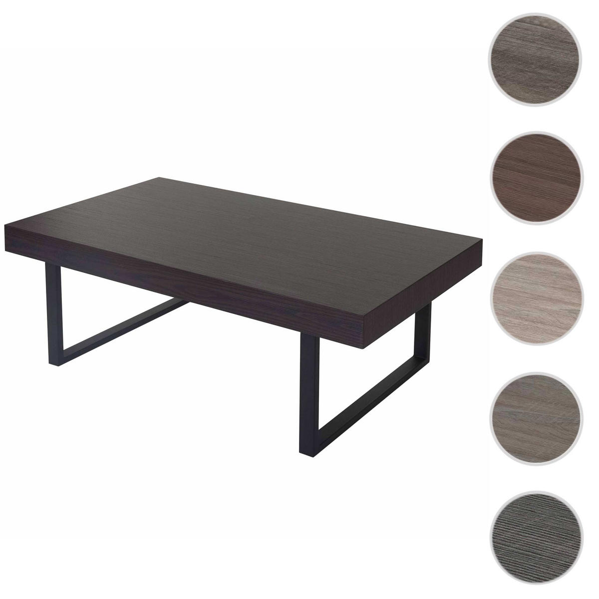 COUCHTISCH rechteck Wenge Dekor - Wengefarben, Holz (60/110/40cm) - MCW