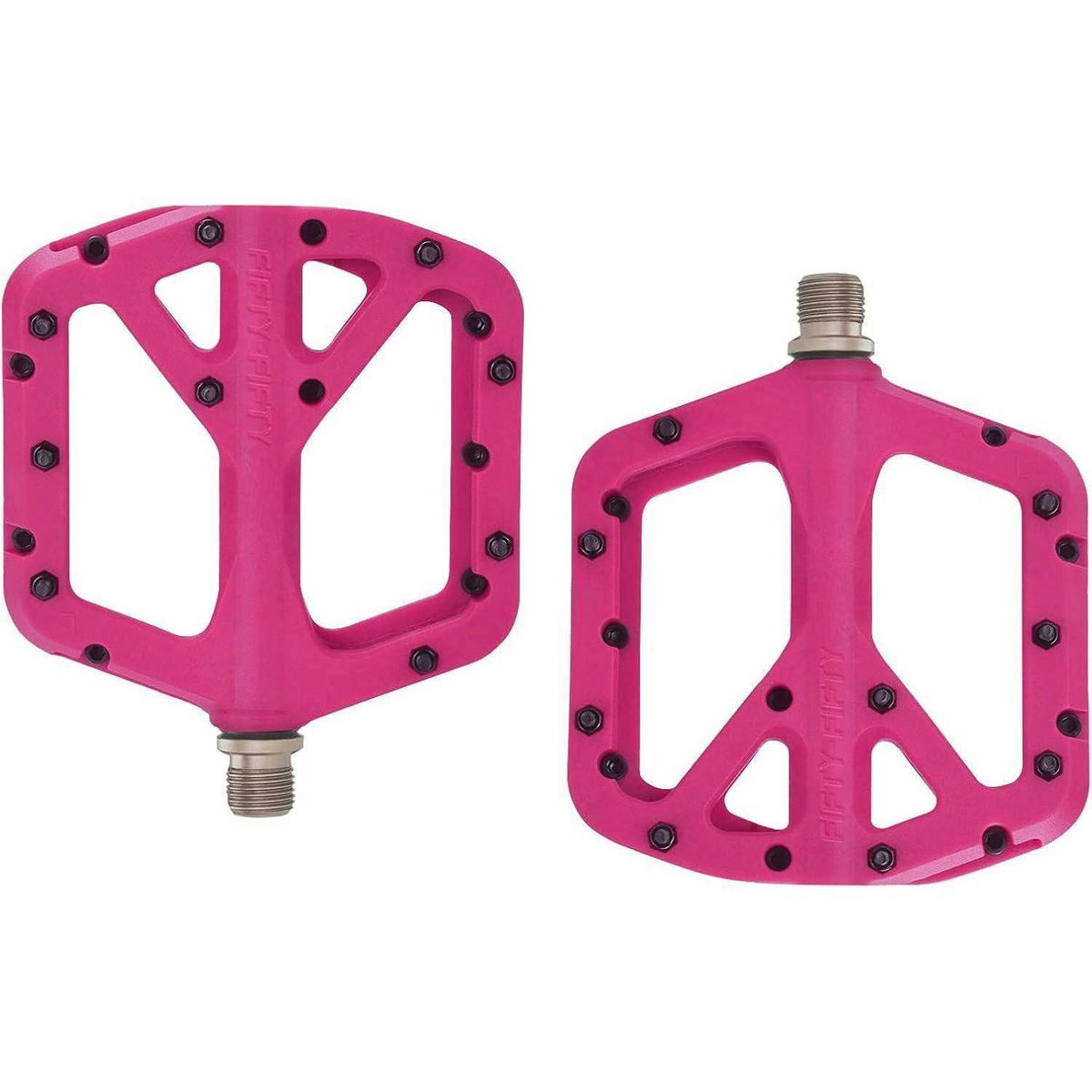 FAHRRADPEDALE Nylon Composite Rosa - Rosa, Kunststoff (10.4/1.5/10.6cm)