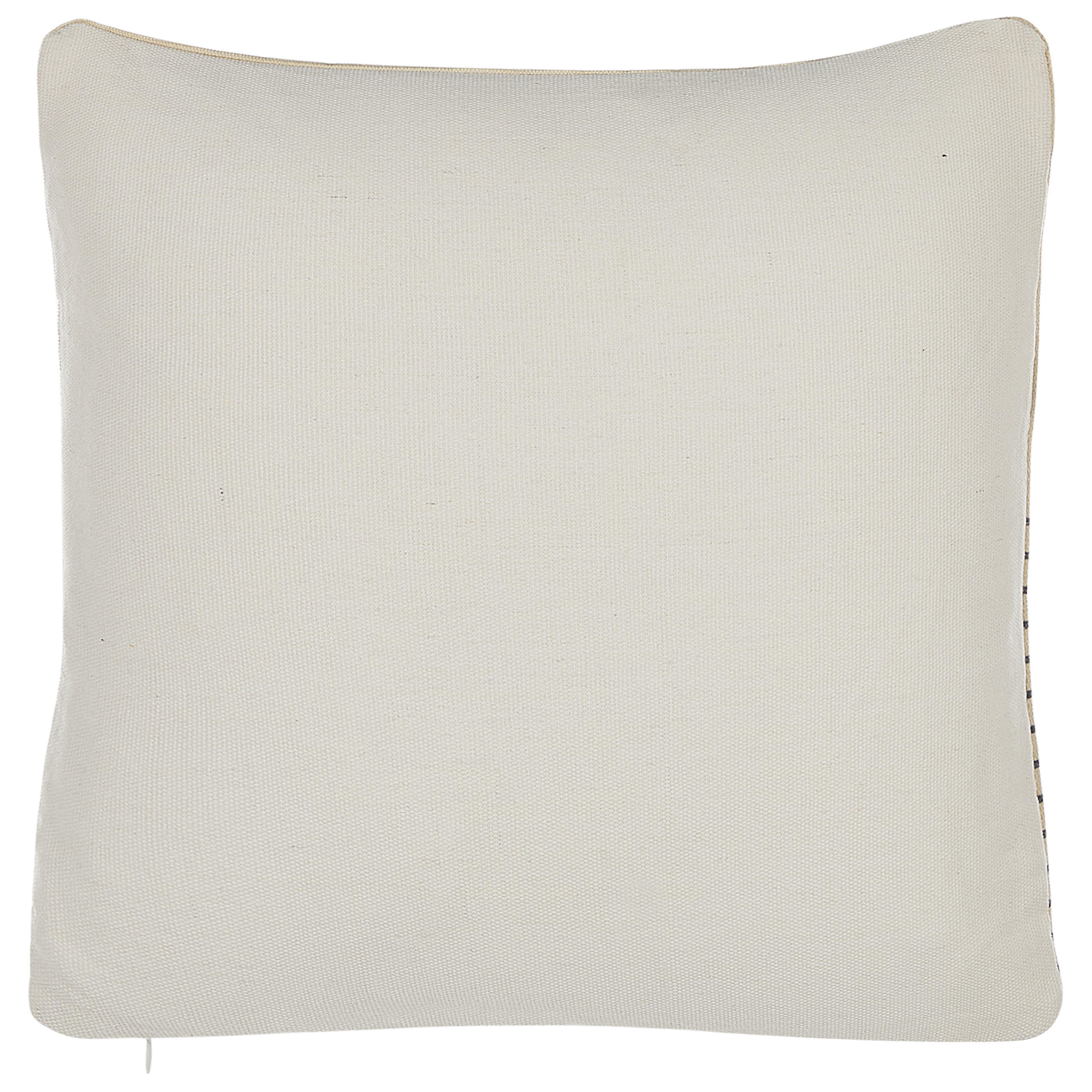 Beliani Dekokissen Beige 45x45 cm