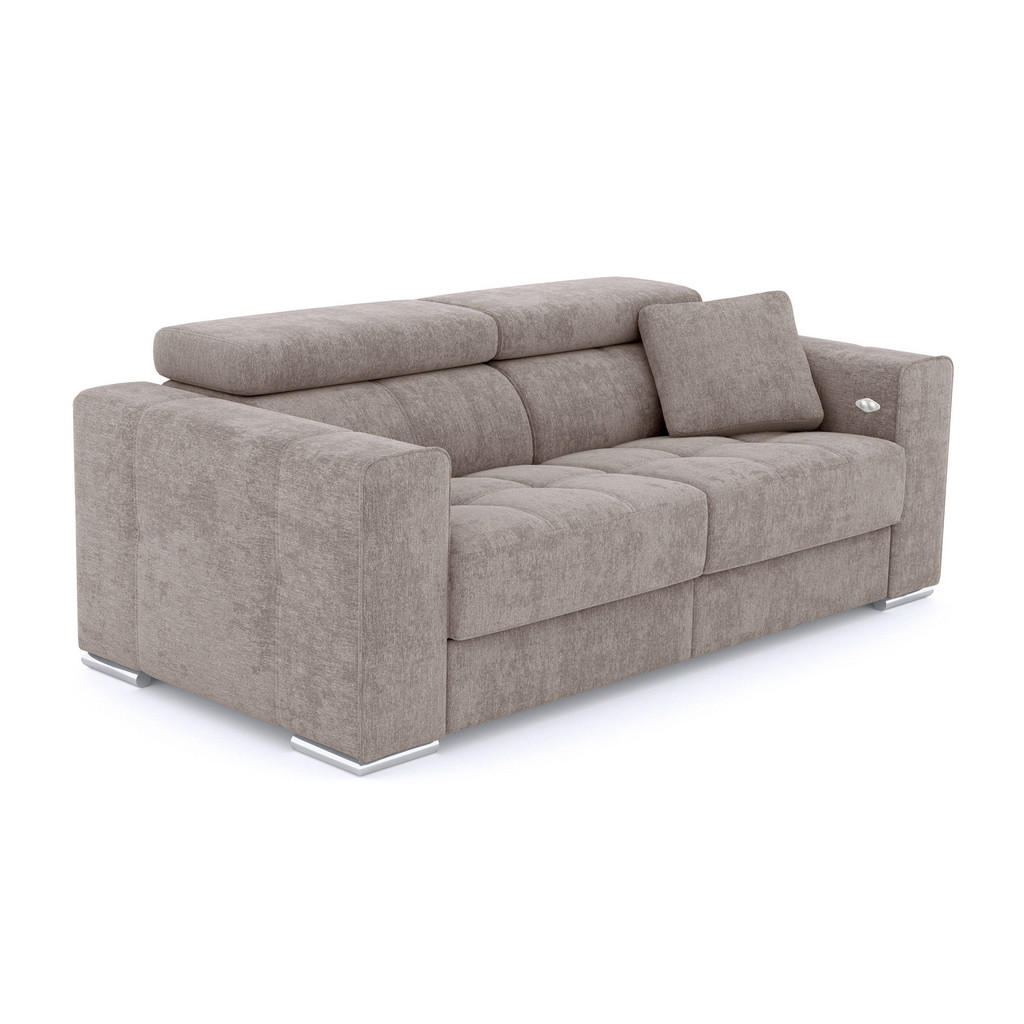 Thumbnail - Courtois Laville Sofa, Beige, Textil, 3-Sitzer, Rechteckig, 204x80x102 cm, Wohnzimmer, Sofas & Couches, Sofas, Heimkino ...