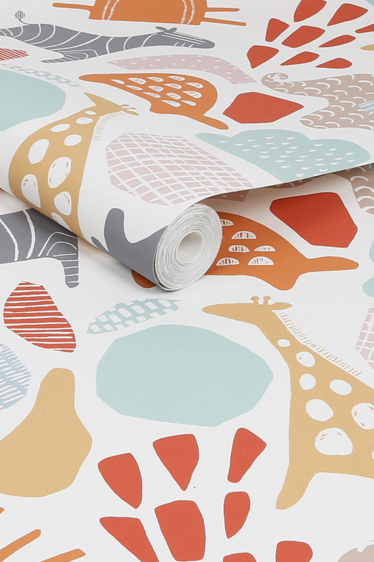 TAPETE Graphic Dschjungle - Multicolor, Papier/Kunststoff (52/1000cm) - next