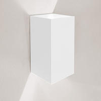 LED-WANDLAMPE Ixa Weiß Rechteckig - Weiß, Metall (10/10/10cm) - s.luce
