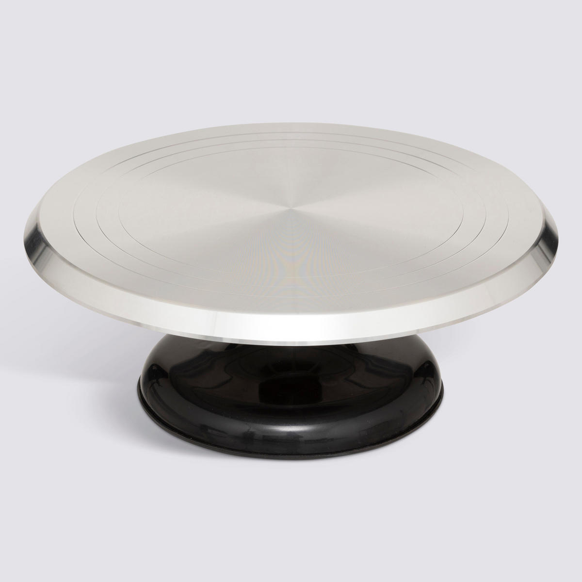 TORTENSTÄNDER Easy Silbern 31/31/11,7 cm - Silberfarben, Metall (31/11.7cm) - Secret de Gourmet