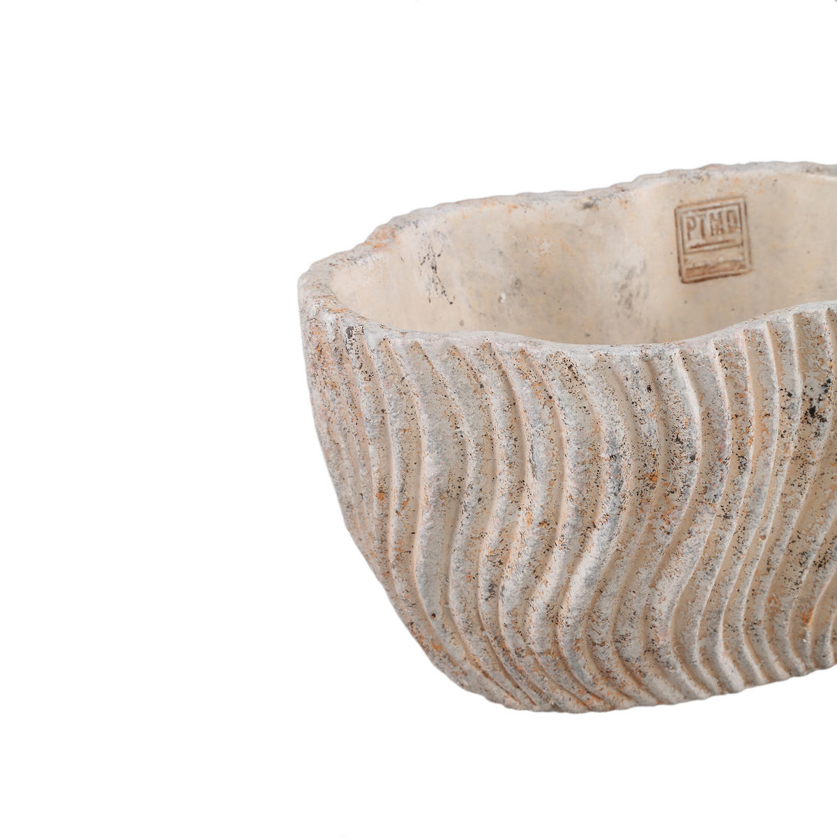 TOPF Robbien Rosa 30/20/16cm - Pink, Stein (16cm) - PTMD Collection