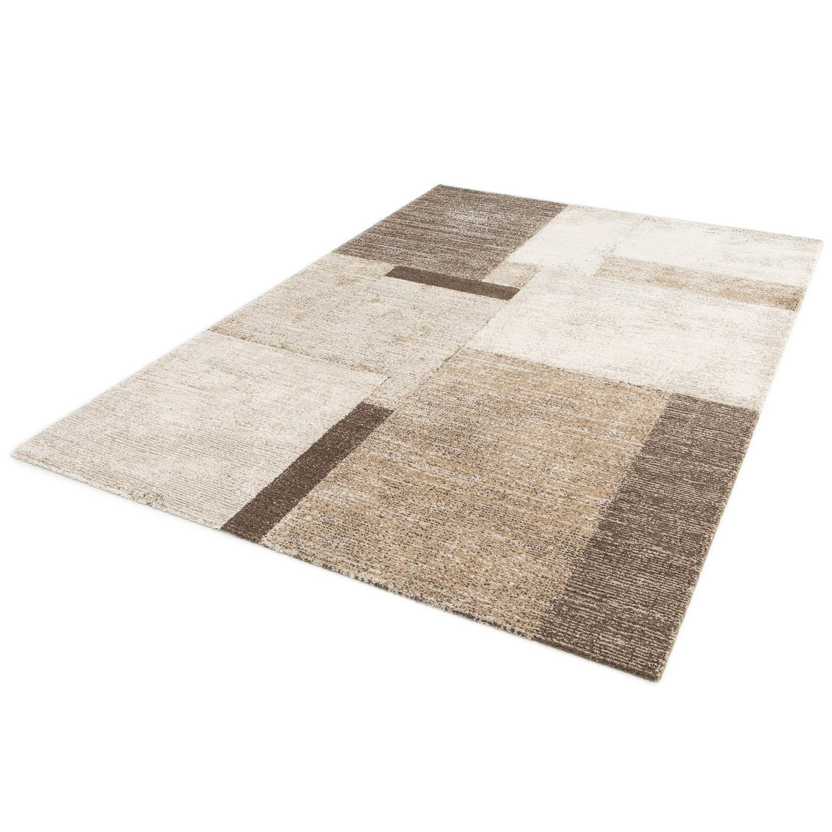 TEPPICH, Weicher Design beige - Beige, Textil (120/170cm) - AFK Living