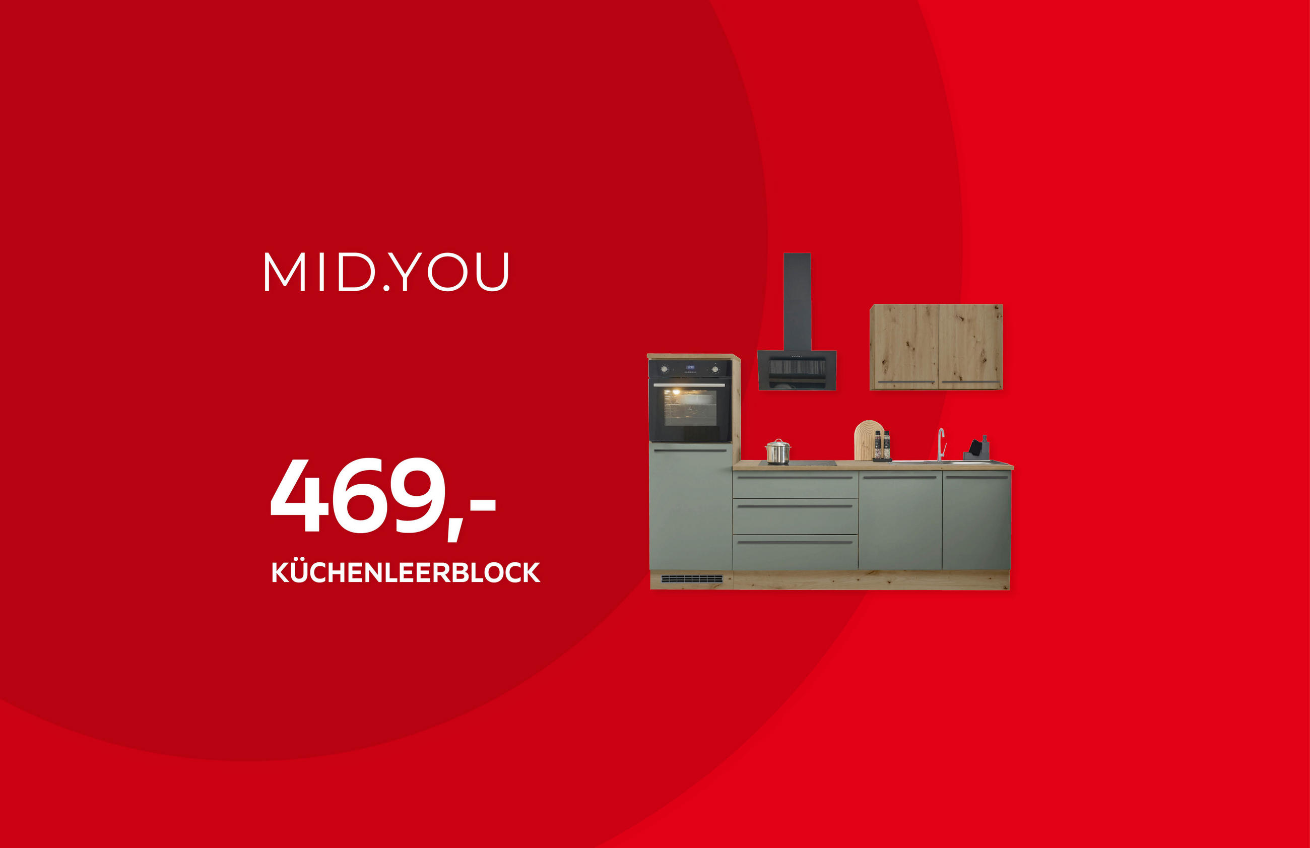 MID.YOU KÜCHENBLOCK 469,-