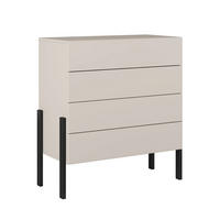 KOMMODE Bérénice Kaschmir - Beige, Holzwerkstoff (84/90/40cm) - Petits-meubles