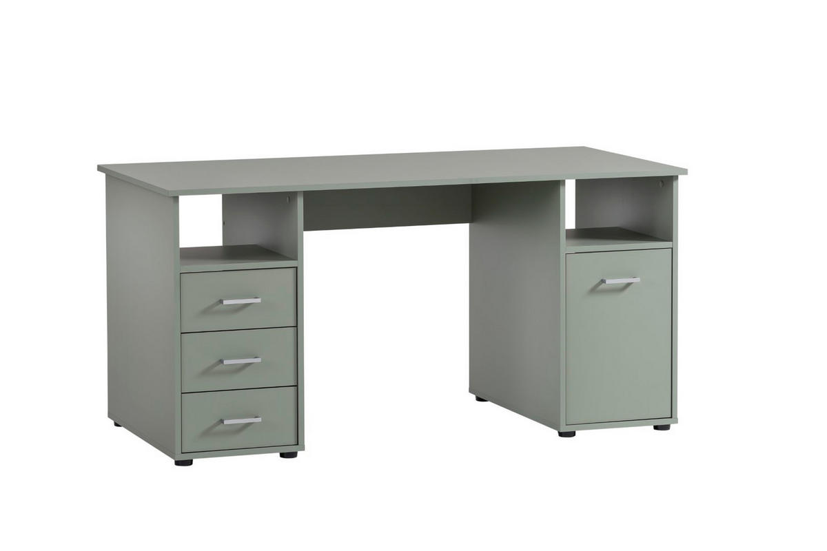 SCHREIBTISCH Fox Large 87x150x70 cm Pistazie - Grün, Holz (70/150/87cm) - PROREGAL