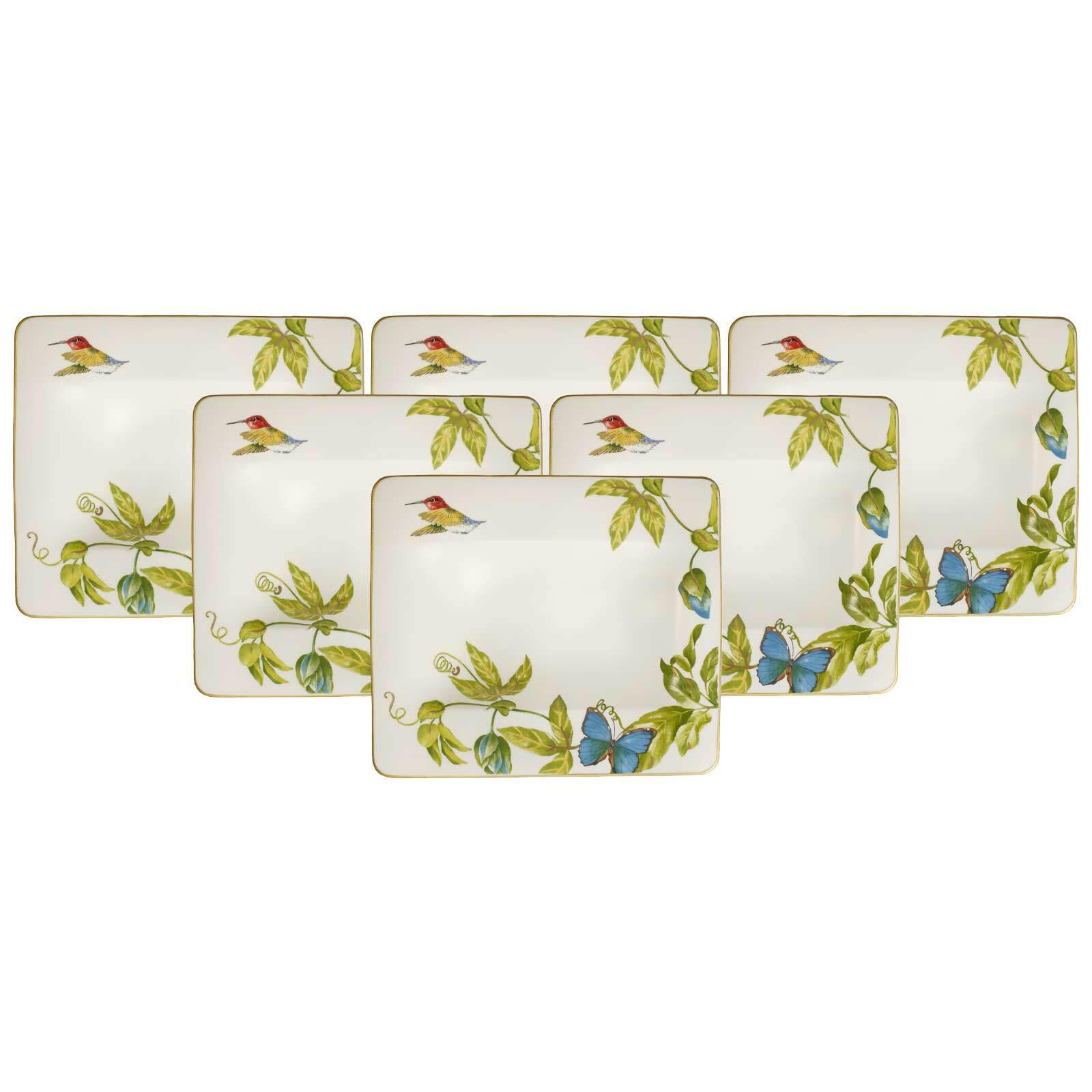 SUPPENTELLER Amazonia bunt 24 x 21 cm 6er Set - Multicolor, Keramik (1cm) - Villeroy & Boch