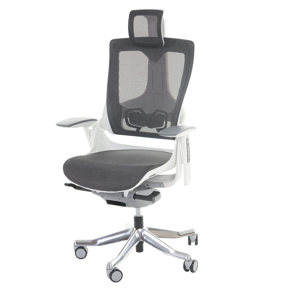BÜROSTUHL MERRYFAIR Schwarz - Schwarz, Textil (75/138/68cm) - MCW