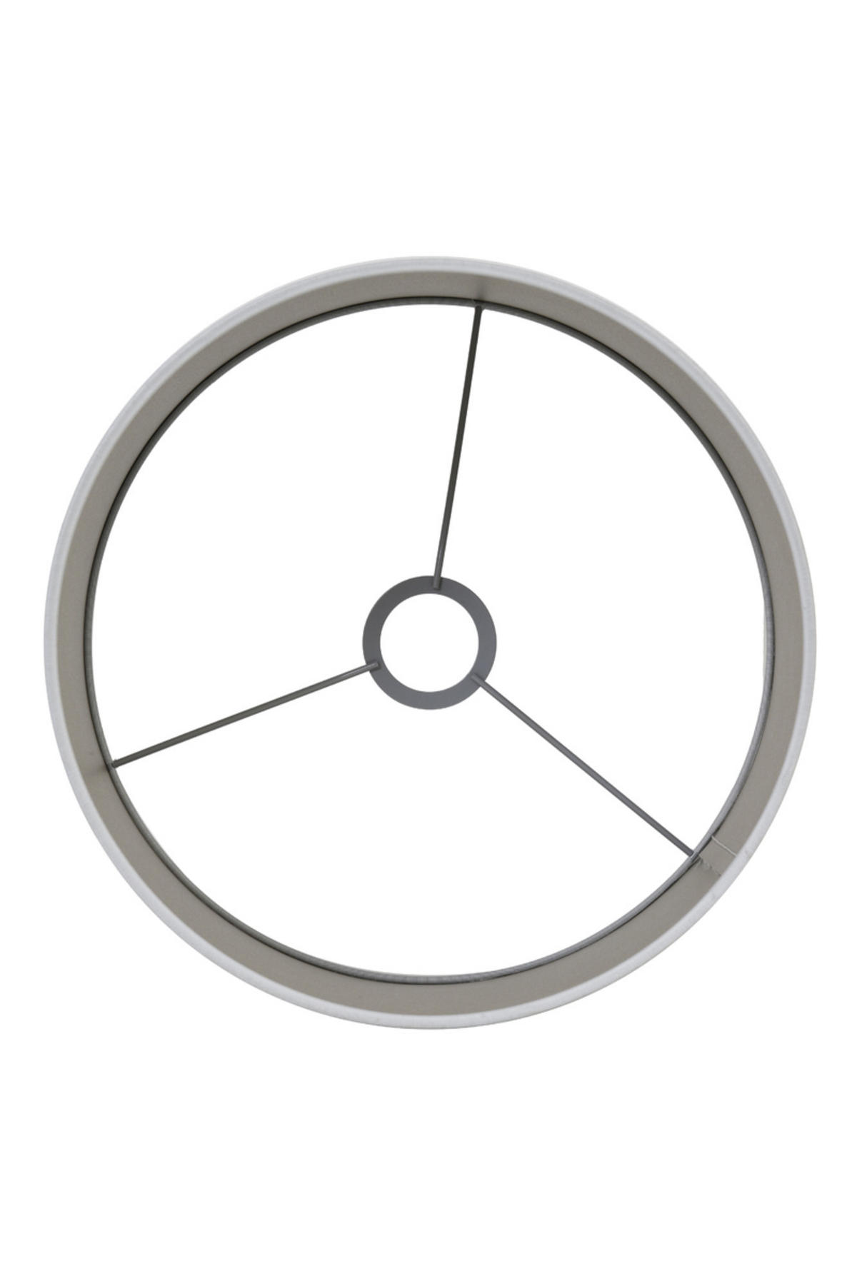 LAMPENSCHIRM Saverna Grau Ø40/30 cm - Grau, Textil (40/40/30cm) - Light & Living