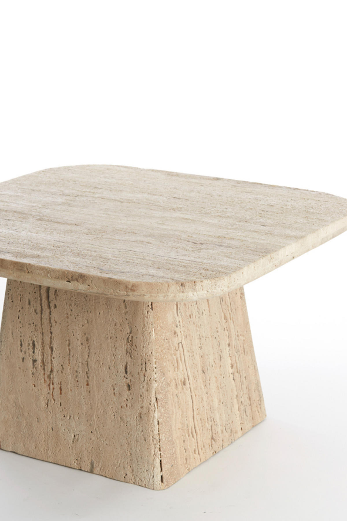 COUCHTISCH Kepami Braun 60/60/36 cm - Braun, Stein (60/60/36cm) - Light & Living