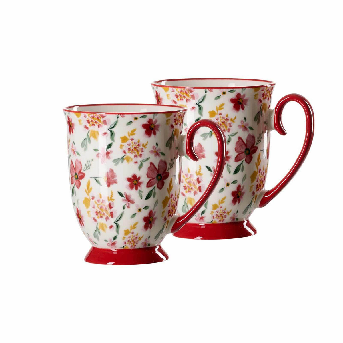 HENKELBECHER Malo rot 320 ml 2er Set - Rot, Keramik (0.32L) - Ritzenhoff Breker