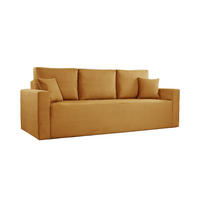 SCHLAFSOFA ZOOM Mit Bettkasten Stoff Zoom Gelb - Gelb, Holz/Textil (227/90/92cm) - Kaiser Möbel