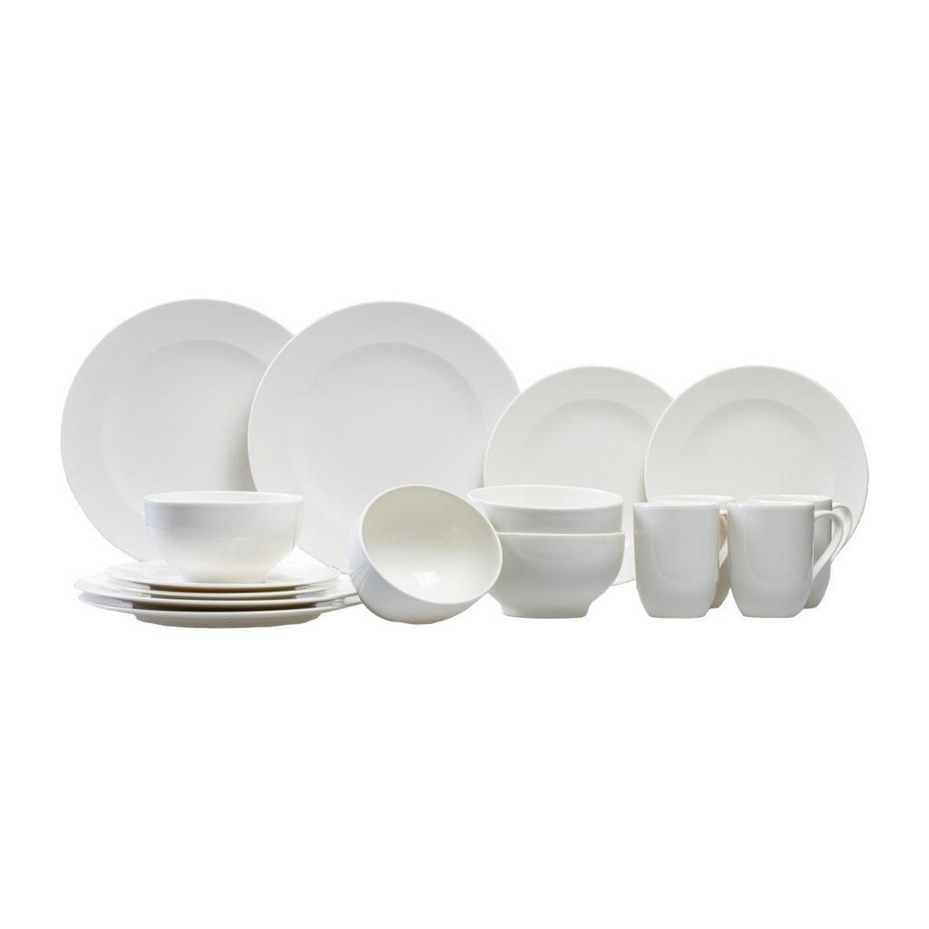 Thumbnail - Villeroy & Boch Geschirrservice, Weiß, Keramik, 1x1x1 cm, Essen & Trinken, Geschirr, Geschirr-Sets