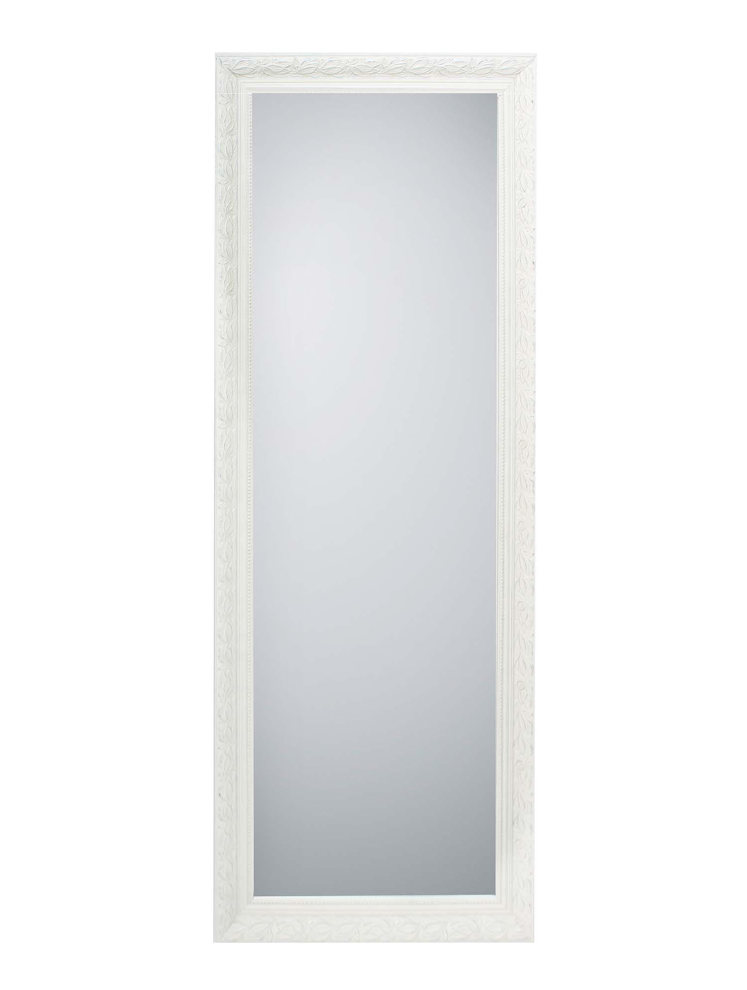 WANDSPIEGEL Tanja Weiß - 50 x 150cm - Weiß, Holz (50/150/3cm) - Niermann