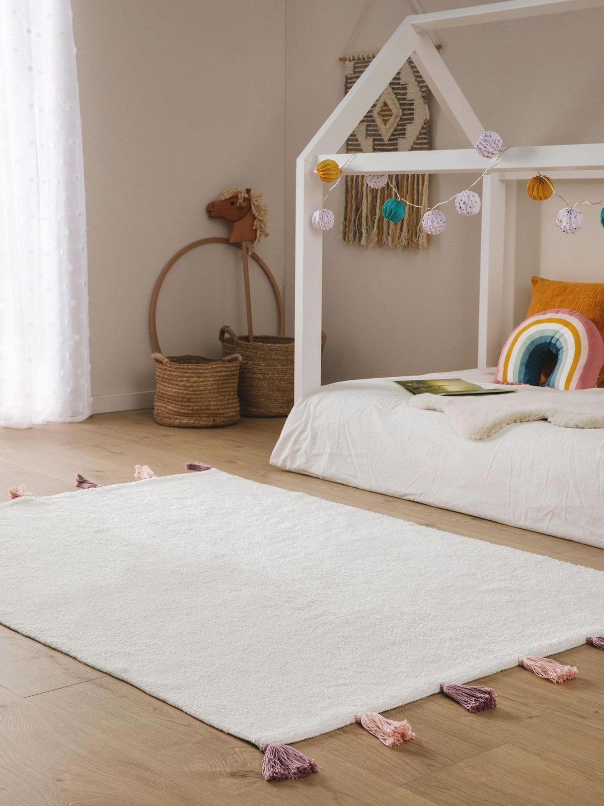 KINDERTEPPICH waschbar Malu Rosa 150x220 cm - Pink, Textil (150/1cm) - KUNSTLOFT