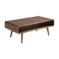 COUCHTISCH Rechteckiger Couchtisch aus Nussbaumholz 120/60/43 cm - Nussbaumfarben, Holz (60/120/43cm) - ANGEL CERDA