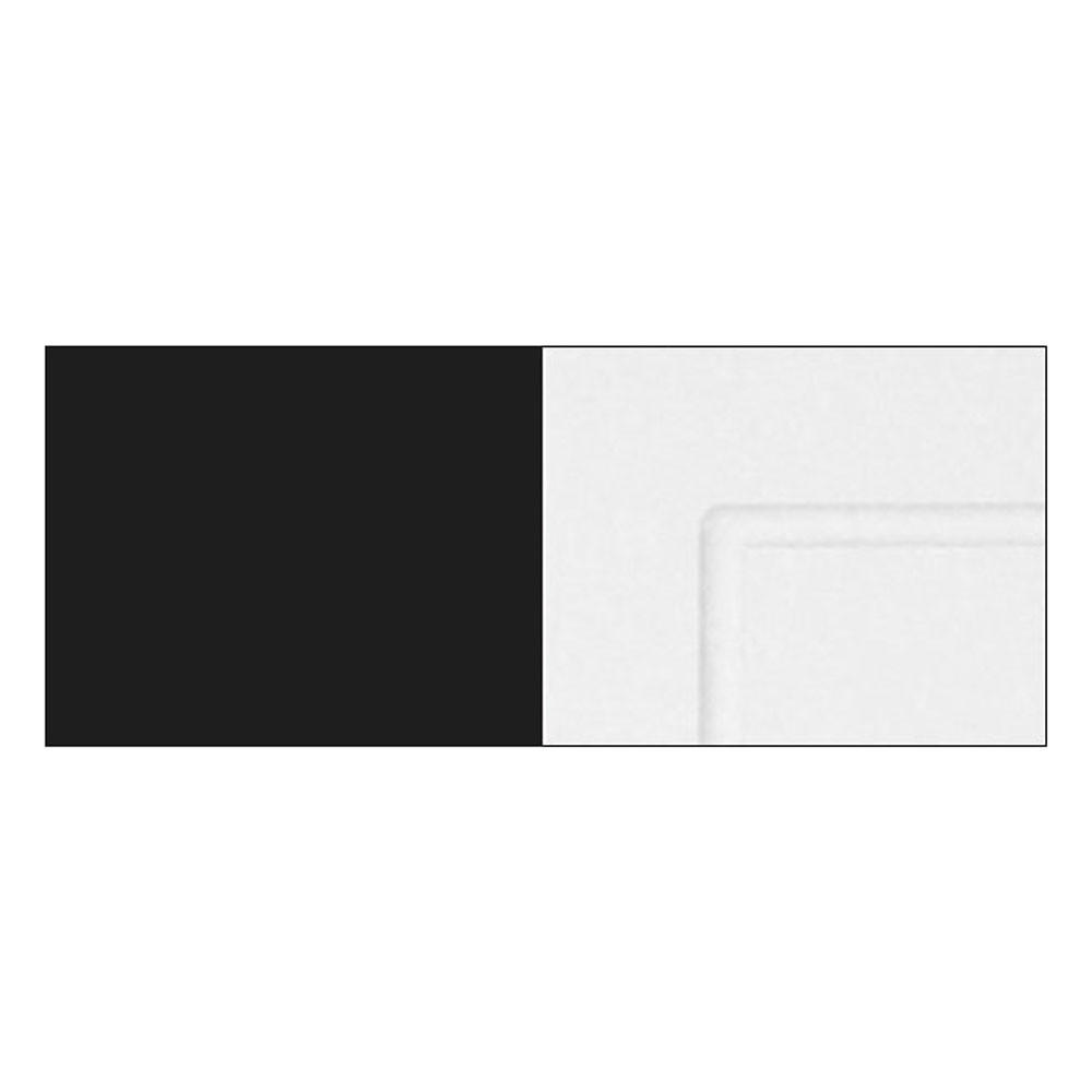 Thumbnail - Feldmann-Wohnen Klapphängeschrank, Weiß, Schwarz, Holz, 1 Fächer, Rechteckig, 40x36x32.5 cm, Küchen, Küchenmöbel, Küchen...