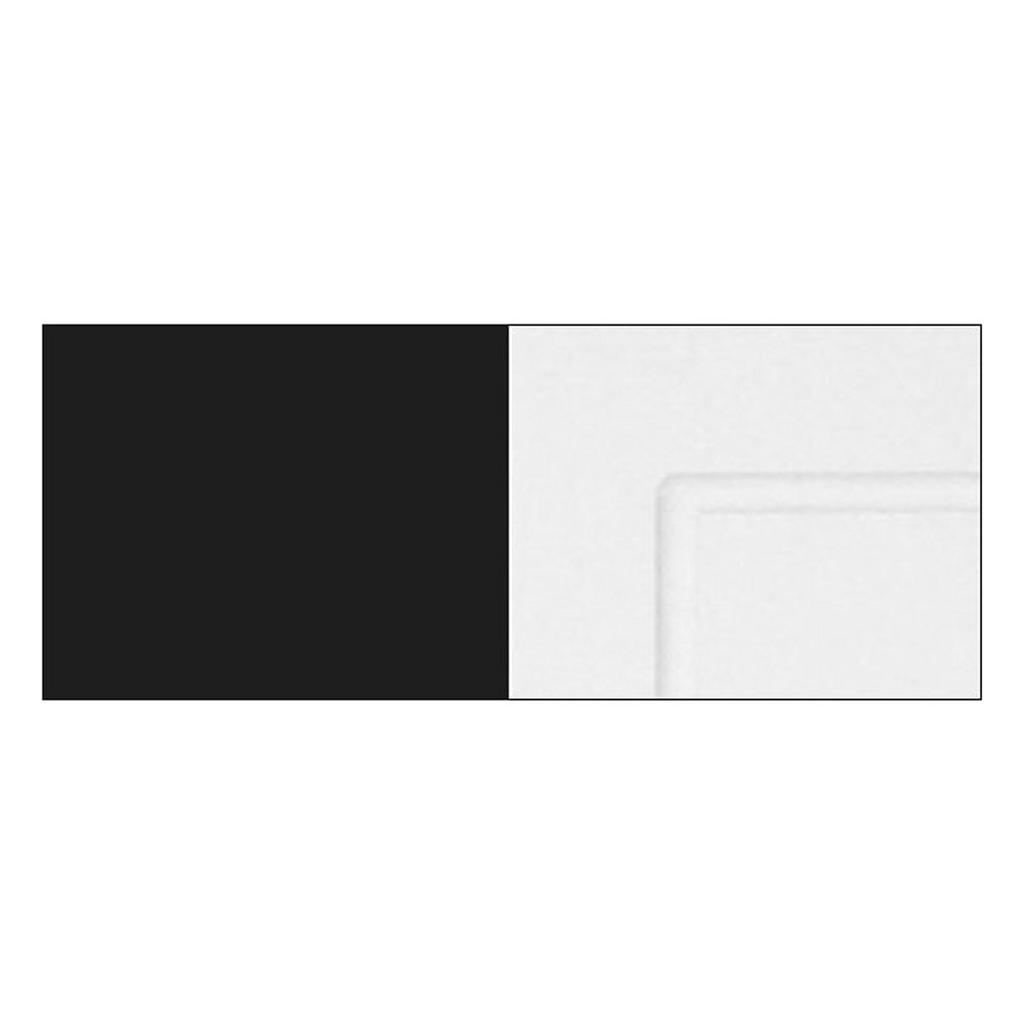 Thumbnail - Feldmann-Wohnen Küchenhängeschrank, Weiß, Schwarz, Holz, 1 Fächer, Rechteckig, 50x36x32.5 cm, Küchen, Küchenmöbel, Küche...