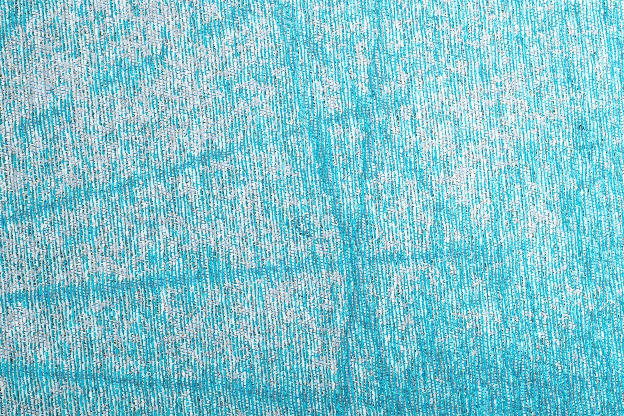 Thumbnail - Sansibar Sylt Flachwebteppich, Blau, Textil, Zeichen/Symbole/Nummern/Buchstaben, Rund, 160x160 cm, Oeko-Tex®, für Fußbod...
