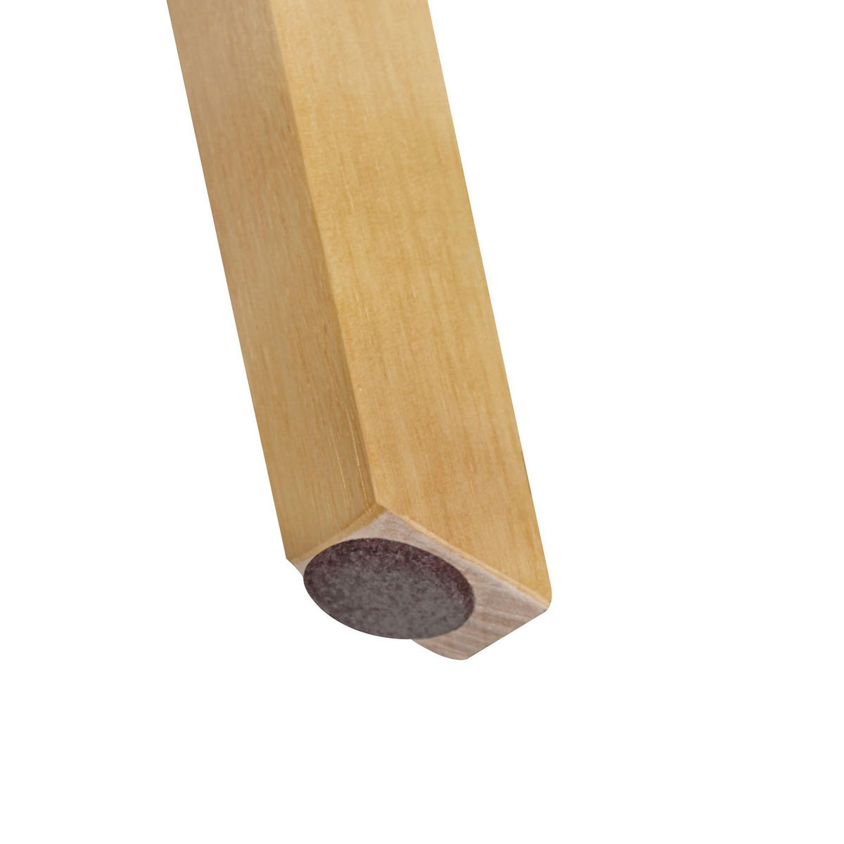 ESSZIMMERSTUHL 2er Set Kunstlederbezug mit Holzgestell Skandinavisch gepolstert, Weiß 49x52x87 cm - Beige/Weiß, Holz/Kunststoff (49/87/52cm) - KADIMA DESIGN