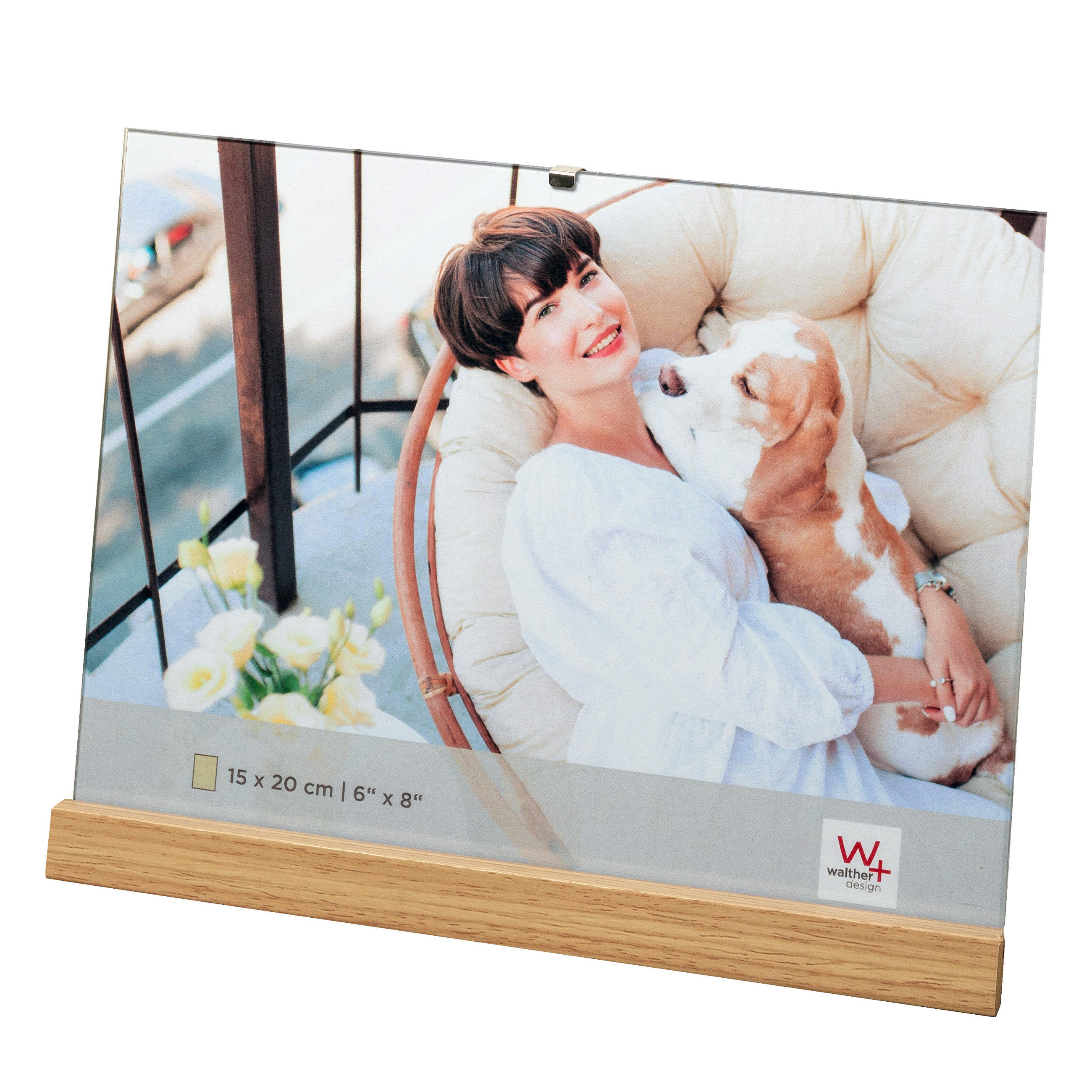 walther design Bilderrahmen Natur 15.1x20.1 cm