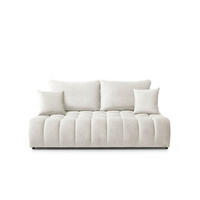 SOFA 200 cm in Weiß - Weiß, Textil (200/92/115cm) - Home Collective