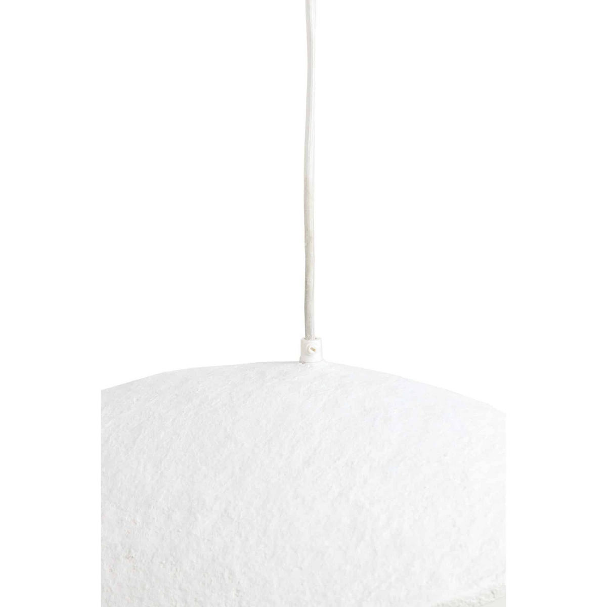 HÄNGELAMPE Lonia Weiß 53/43/18 cm - Weiß, Papier (53/43/18cm) - Light & Living
