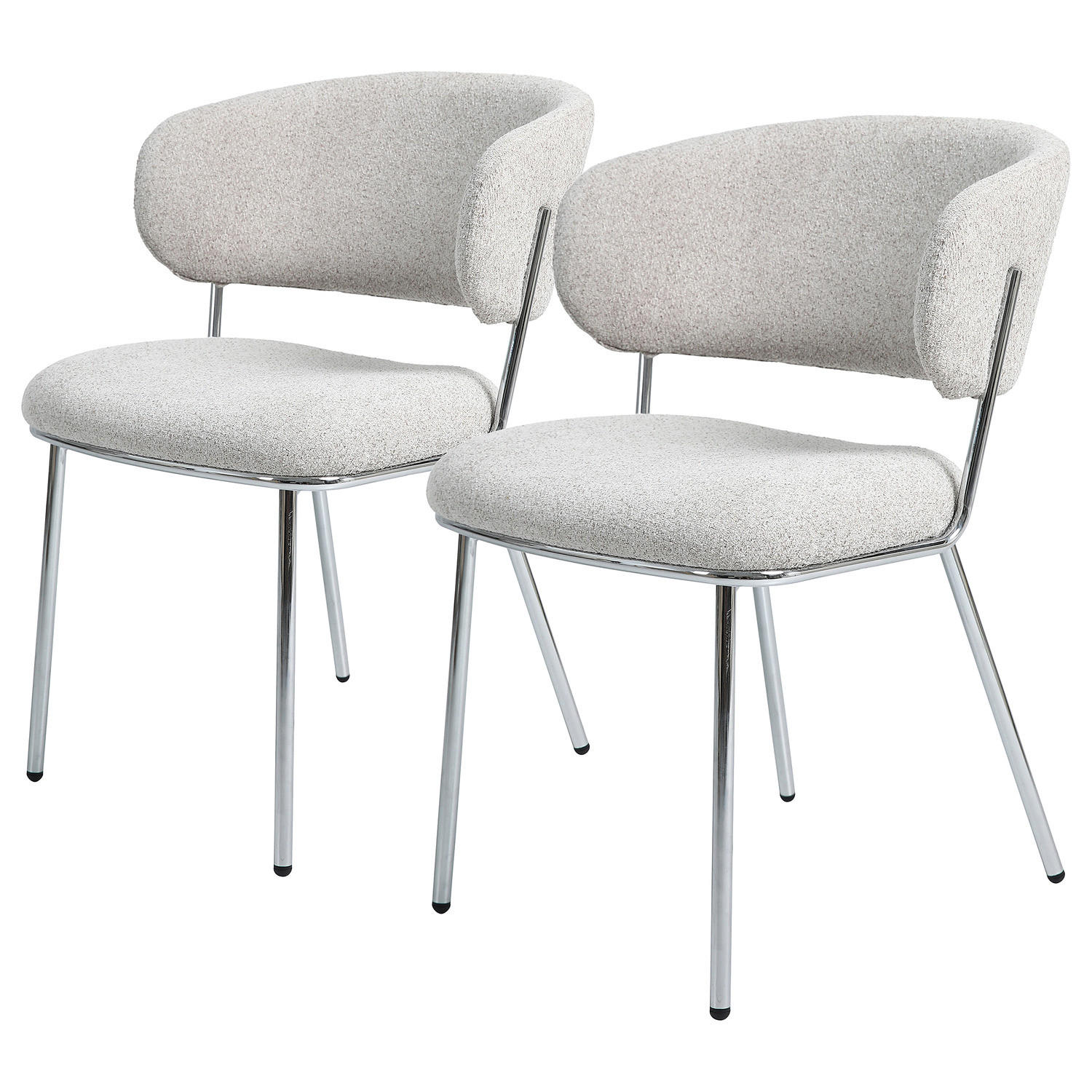 Butlers Esszimmerstuhl Beige 58x78x53 cm