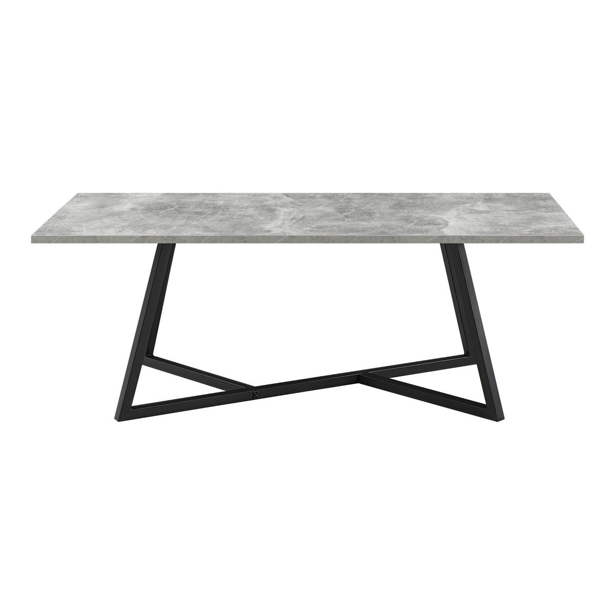 KONZOLOVÝ STOLEK Mosta 120/60/45 cm - světle šedá, kompozitní dřevo (60/120/45cm) - [en.casa]