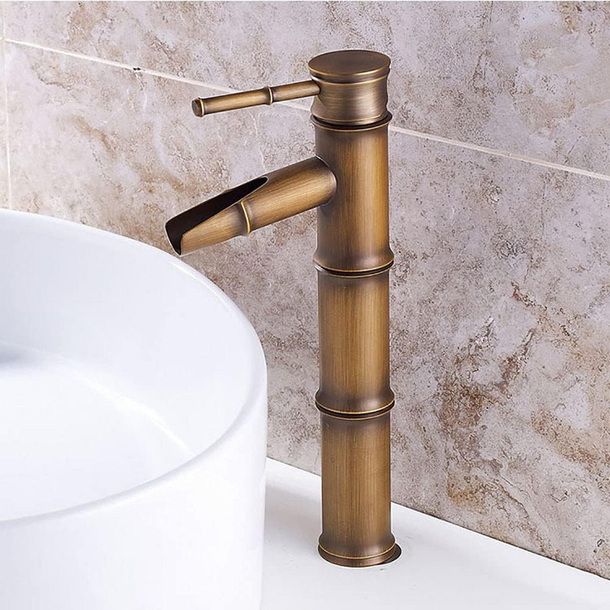 BADEZIMMERARMATUR, 39 x 14 cm, gold - Goldfarben, Metall (37/7/23cm) - Vallsero