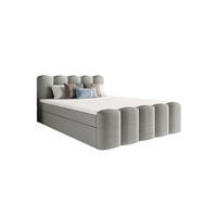 BOXBETT Quelle Grau 180x200 cm - Grau, Textil (180/200cm) - B&B Home