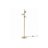 STEHLAMPE - 32 cm x 28 cm - metall - goldfarben Yukon - Goldfarben, Metall (28/32/148cm) - Vente-Unique