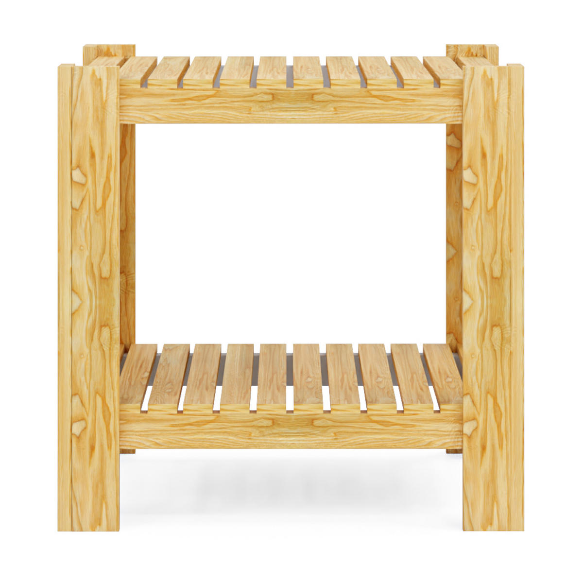 KONFERENČNÍ STOLEK Malax 54/54/45 cm - přírodní, dřevo (54/54/45cm) - [en.casa]