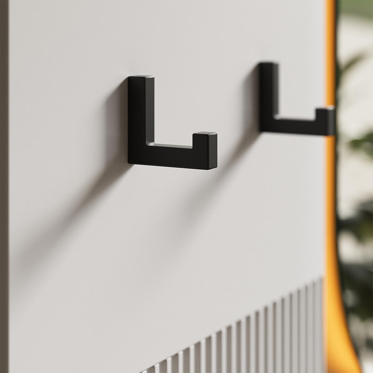 NÁSTĚNNÝ VĚŠÁK Eliza Bílá - bílá, kompozitní dřevo (43/120/27cm) - Vicco