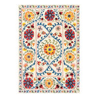 TEPPICH Origine Suzani 140/200 cm - Gelb, Textil (140/200cm) - Louis De Poortere