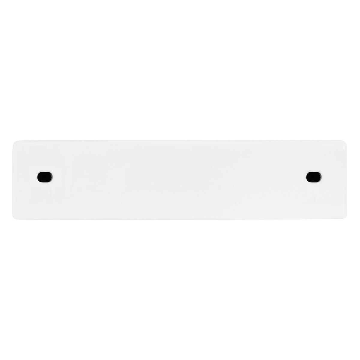 WASCHBECKEN - Weiß, Keramik (26/11/46cm) - ML-DESIGN