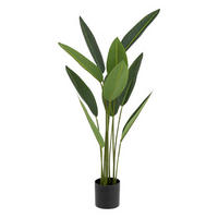 DEKOPFLANZE Strelitzia 97 cm - Grün, Kunststoff (97cm) - Atmosphera Createur d´interieur